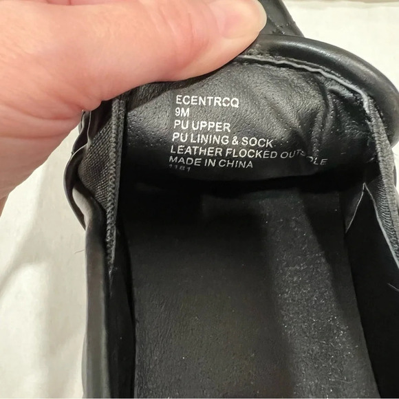 STEVE MADDEN - Ecentrco Black Quilted Sneaker Size 9 - Picture 4 of 9